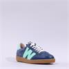 Wonders Nubia Gumsole Laced Trainer - Navy Teal